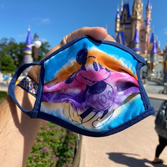 Disney Accessories - 🔥NEW RELEASE! DISNEY PARKS TIE DYE MASK!